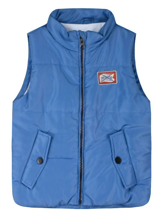 Kids' Casual Jacket Sleeveless Royal Blue