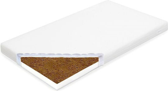 New Baby Ortopedic Saltea Pentru Patut cu Nucă de cocos 60cmx120cmx7cm