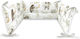 Qmini Bettumrandungen Klassisch Innerhalb Beige 30x210cm