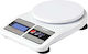 Avizar Precise Kitchen Scale 10 Kg Usb Rechargeable Baking Cooking White