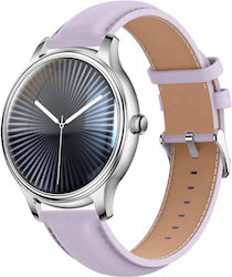 Colmi L28 Smartwatch (Silver-Purple + Purple Leather Strap) Colmi L28 Smartwatch (Silver-Purple + Purple Leather Strap)