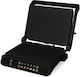 Berlinger Haus Tischplatte Elektrogrill Grill 2000W mit Deckel und einstellbarem Thermostat 23cmx23cmcm