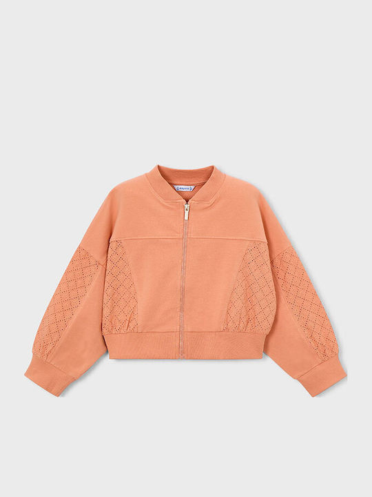 Mayoral Kinder-Strickjacke Baumwoll Rosa
