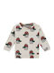 Kinder-Sweatshirt Ecru