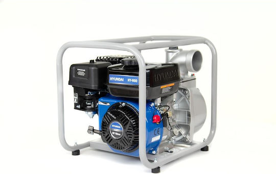 Hyundai Hy-m80 Pompă de Apă Curată cu Motor pe Benxină 4 Timpi 5.8 CP 212 Cc Debit Maxim 966l/min
