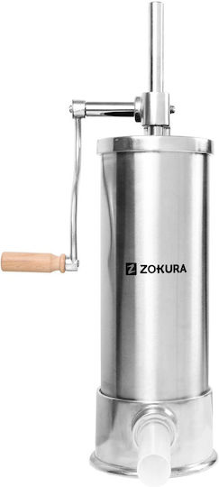 Zokura Z1038 Mașină de Umplut Cârnați 5 Kg Inox