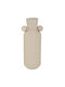 Iliadis Decorative Vase Beige 15x15x42cm