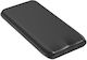 Platinet Power Bank 10000mAh 12W με Θύρα USB-A και 2 Θύρες USB-C Μαύρο