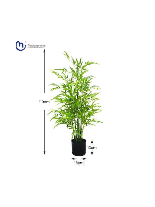 Medrelaxhome Plantă Decorativă Artificială Bambus H110cm