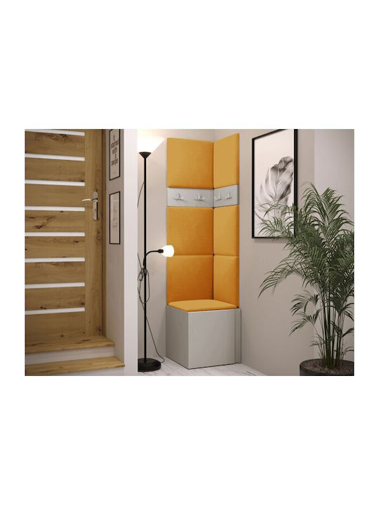 Hartford 347 Entry Furniture with Mirror Cashmere 42x46x186cm