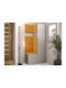 Hartford 348 Mobilier de Intrare cu Oglindă Cashmere 82x46x186cm