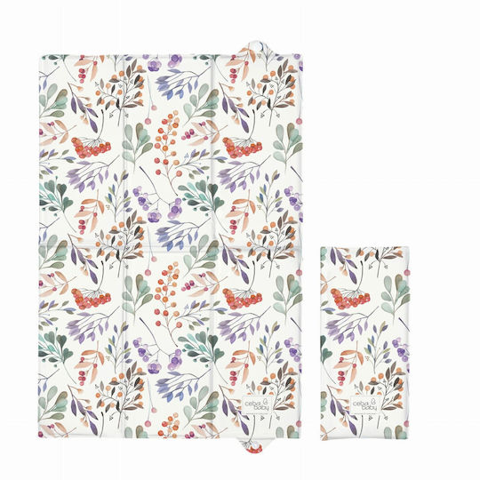 Ceba Baby Pad portabil de schimbare Rowanberry 40x60cm