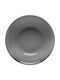 keleman Teller Suppe aus Porzellan Gray 23cm