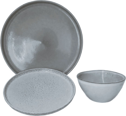 keleman Teller Untiefe Keramik Gray 27cm