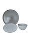 keleman Teller Wüste Keramik Gray 21.5cm