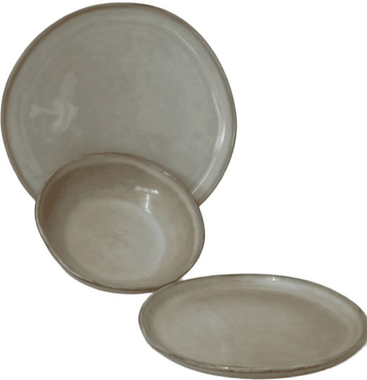 keleman Teller Wüste Keramik Beige 20cm