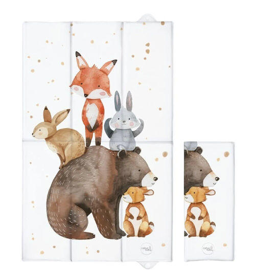 Ceba Baby Weiche Wickelauflage Basic Forest 40x60cm