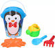 Eddy Toys Пясъчник Комплект Сандък 29см 5 Бройки