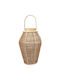 keleman Φαναράκι Bamboo Καφέ 22x22x33εκ.