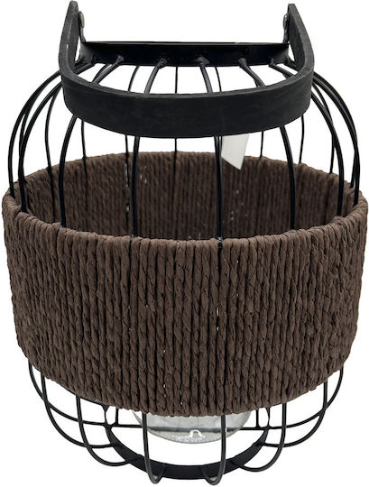 keleman Metallic Lantern Brown 24x24x29cm