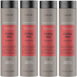 Set Dyed Red Hair Lakme Coral Red 4 X Shampoo 300ml Set Dyed Red Hair Lakme Coral Red 4 X Shampoo 300ml