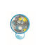 keleman Wall Clock Plastic With Pendulum Blue 30x22.5cm