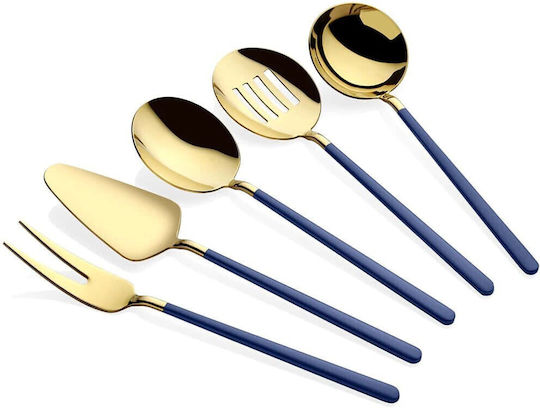Hermia Set Oțel inoxidabil de Servire 5buc Galben