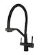 QWaterFilters Qf824b Kitchen Faucet Counter Flexible Black
