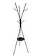 keleman Metallic Coat Rack Black 177.5cm