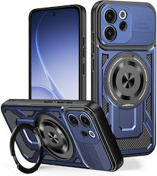 Techsuit Ruggedcam Oppo Back Cover Silicone Blu...