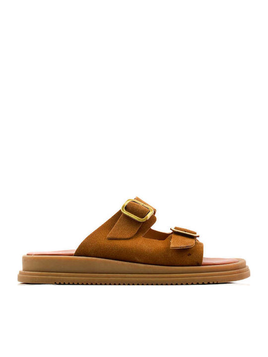 Ταμπά Flatforms Διπλά Λουράκια Κ Μεταλλικές Αγκ...