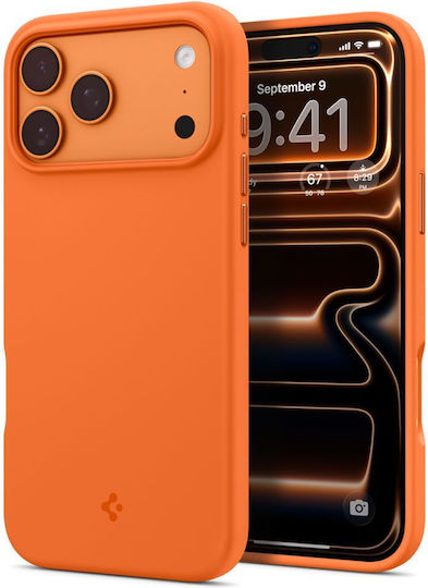 Θήκη Spigen Silicone Fit Mag Magsafe Iphone 17 Pro Max – Cosmic Orange Acs11378