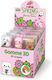 Eraser Flowers Lovers Collection 3d 3 Assorted Designs 24 Pcs Display