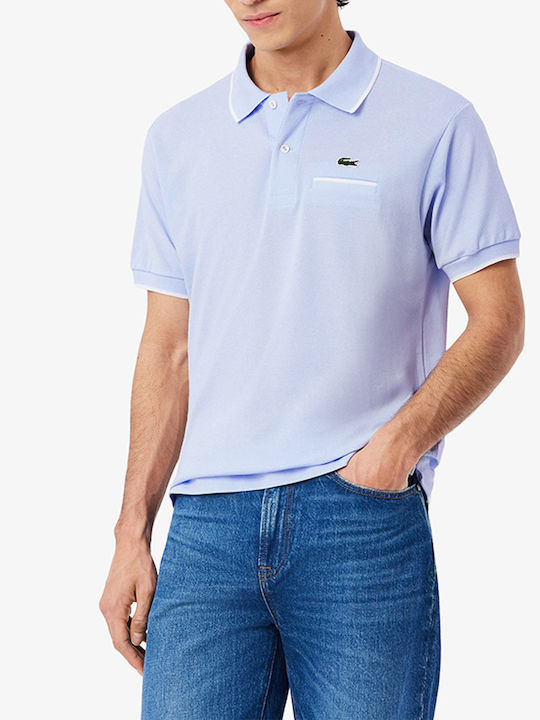 Lacoste Polo Bluză cu mânecă scurtă Albastru de...