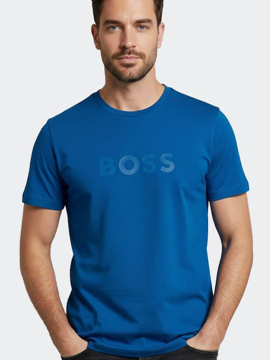 Boss T-shirt Μπλε