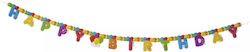 Happy Birthday Birthday Banner Party Casa 175cm