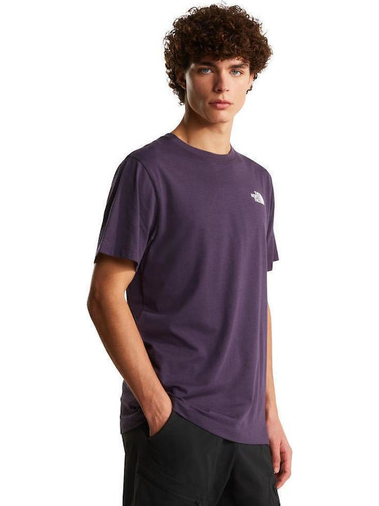 The North Face Box T-shirt Purple