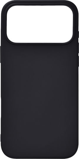Essentials Back Cover Silicone Black (iPhone 17 Pro Max)