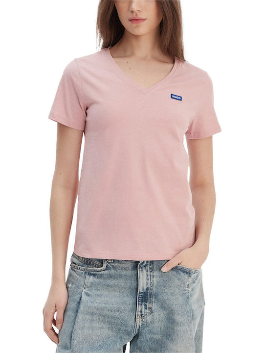 Hugo Classic Damen T-Shirt Rosa