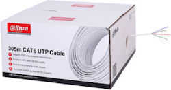 Dahua PFM923I-6UN-C U/UTP Cat.6 Καλώδιο Ethernet 305m Λευκό Dahua PFM923I-6UN-C U/UTP Cat.6 Καλώδιο Ethernet 305m Λευκό