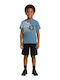 Kids Clothing Set with Shorts Summer 2 Pieces Blue