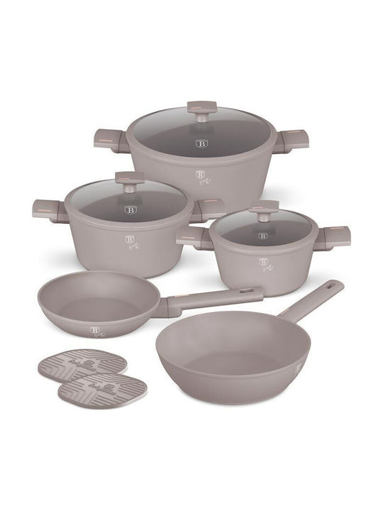 Berlinger Haus Cookware Set of Aluminum with Non-stick Coating 10pcs