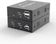 Techly HDMI-KVM4 KVM & Data Switch με HDMI