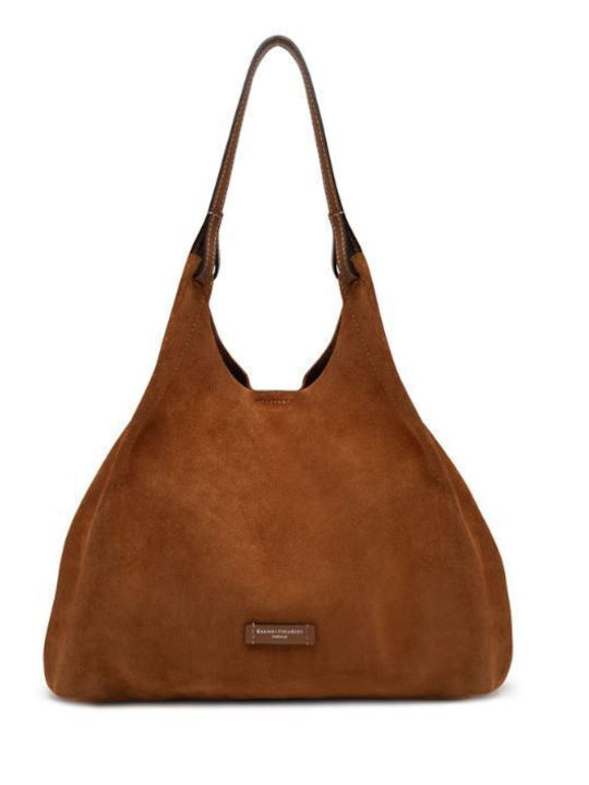 Leather Women's Bag Shoulder Brown