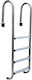AQA Spain Pool Ladder Aqa made of Stainless Ste...