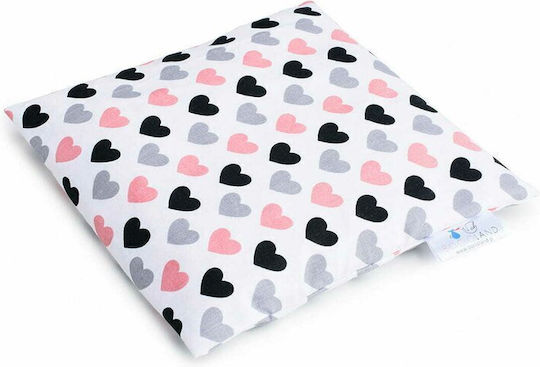 Bocioland Pastel Hearts Θερμοφόρα με Κουκούτσια Κερασιού