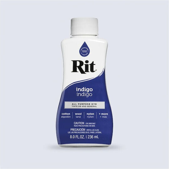 Indigo All-purpose Liquid Dye Βαφή Όλα Υφάσματα