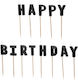 Happy Birthday Black Birthday Candles