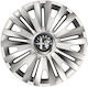 Auto Radkappen Versaco Royal Rc 13" Mit 3d Metallisches Alfa Romeo Sigan 4 Stücke