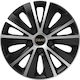 Car Wheel Hubcaps Versaco Rapide Black Chrome 1...